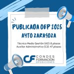 Publicada oferta ayuntamiento 2025